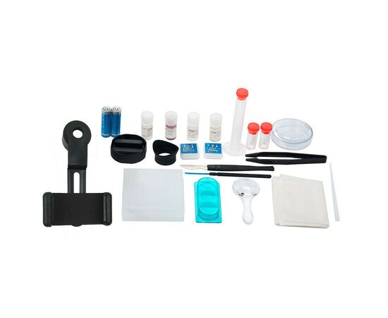 Микроскоп Sigeta Mixi с адаптером для смартфона 40x-640x Green (65912), изображение 5 Микроскоп Sigeta Mixi с адаптером для смартфона 40x-640x Green (65912), изображение 5