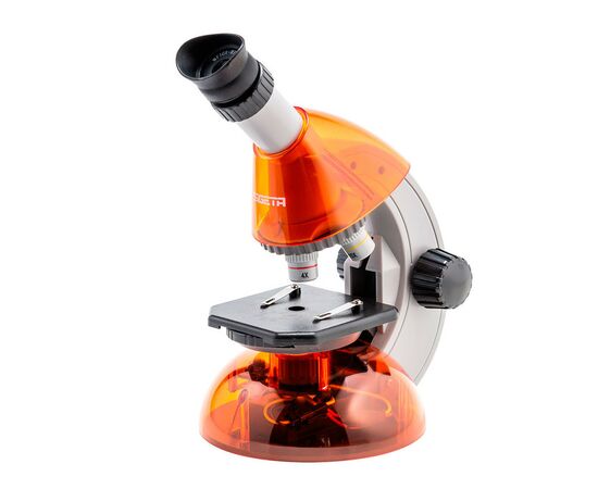 Микроскоп Sigeta Mixi с адаптером для смартфона 40x-640x Orange (65913), изображение 2 Микроскоп Sigeta Mixi с адаптером для смартфона 40x-640x Orange (65913), изображение 2