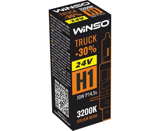 Автолампа Winso H1 TRUCK +30 70W (724100), изображение 2