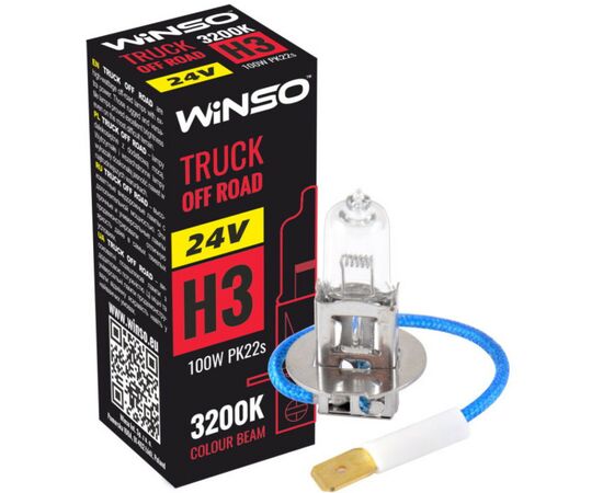 Автолампа Winso H3 TRUCK OFF ROAD 100W (724310)