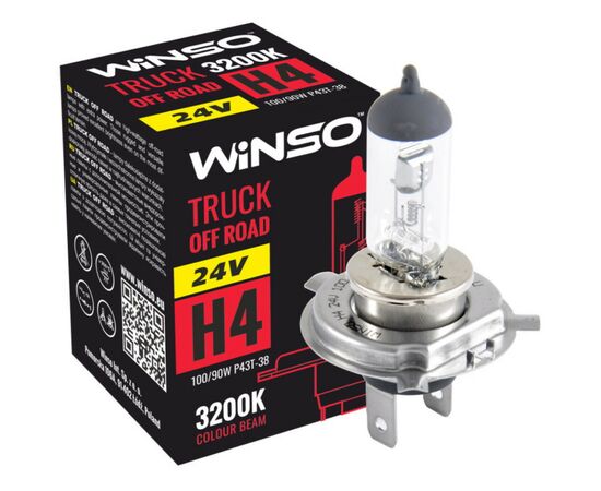 Автолампа Winso H4 TRUCK OFF ROAD 100/90W (724410), зображення 2 Автолампа Winso H4 TRUCK OFF ROAD 100/90W (724410), зображення 2