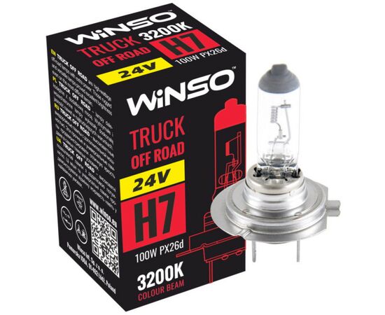 Автолампа Winso H7 TRUCK OFF ROAD 100W (724710), зображення 2 Автолампа Winso H7 TRUCK OFF ROAD 100W (724710), зображення 2