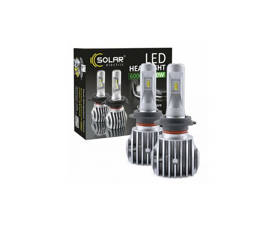 Автолампа SOLAR H7 CANBUS 12/24V 6500K 6000Lm 50W Cree Chip 1860 (8607), изображение 6 Автолампа SOLAR H7 CANBUS 12/24V 6500K 6000Lm 50W Cree Chip 1860 (8607), изображение 6