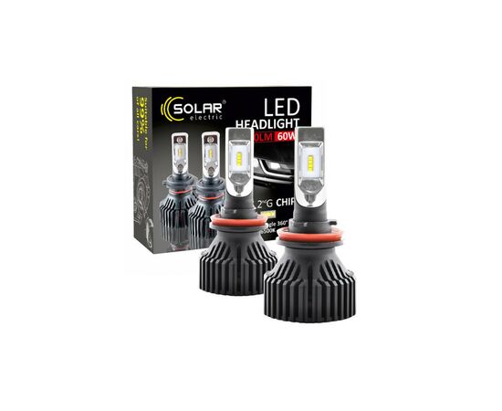 Автолампа SOLAR H11 12/24V 6500K 8000Lm 60W ZES Chip (8311), изображение 3 Автолампа SOLAR H11 12/24V 6500K 8000Lm 60W ZES Chip (8311), изображение 3