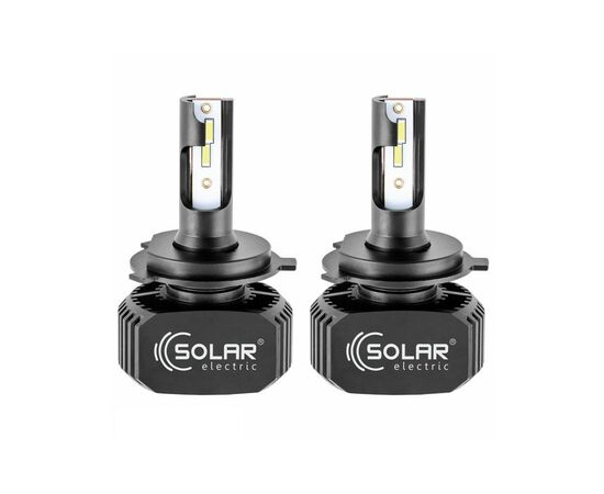 Автолампа SOLAR H4 LED 12/24V 40W 5000Lm 6000K, CSP1860 (8204)