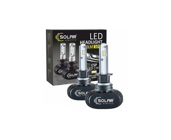 Автолампа SOLAR HB4 LED 12/24V 40W 5000Lm 6000K, CSP1860 (8206)