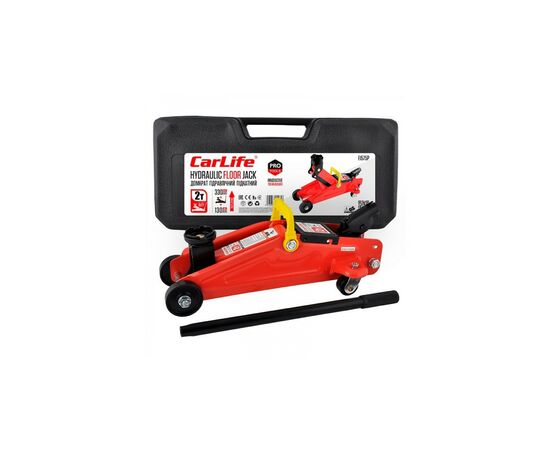Домкрат CarLife підкатний 2т, 130-330мм (FJ575P), зображення 2 Домкрат CarLife підкатний 2т, 130-330мм (FJ575P), зображення 2