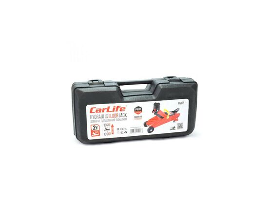 Домкрат CARLIFE подкатный 2т, 135-335мм (FJ590P), изображение 4 Домкрат CARLIFE подкатный 2т, 135-335мм (FJ590P), изображение 4