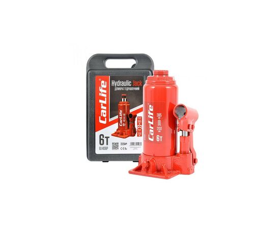 Домкрат CARLIFE 6т 200-385мм (BJ406P), изображение 5 Домкрат CARLIFE 6т 200-385мм (BJ406P), изображение 5