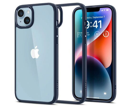 Чехол для моб. телефона Spigen Apple iPhone 14 Ultra Hybrid, Navy Blue (ACS05045)