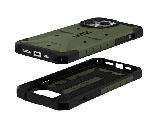 Чехол для моб. телефона Uag Apple iPhone 14 Pro Max Pathfinder, Olive (114063117272), изображение 7 Чехол для моб. телефона Uag Apple iPhone 14 Pro Max Pathfinder, Olive (114063117272), изображение 7