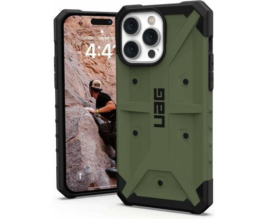 Чехол для моб. телефона Uag Apple iPhone 14 Pro Max Pathfinder, Olive (114063117272), изображение 8 Чехол для моб. телефона Uag Apple iPhone 14 Pro Max Pathfinder, Olive (114063117272), изображение 8