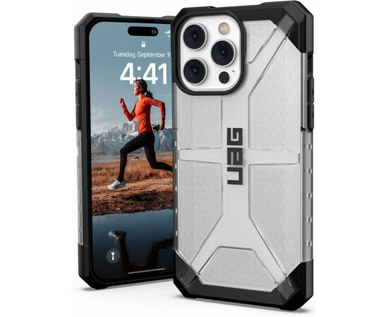Чохол до моб. телефона Uag Apple iPhone 14 Pro Max Plasma, Ice (114067114343), зображення 8 Чохол до моб. телефона Uag Apple iPhone 14 Pro Max Plasma, Ice (114067114343), зображення 8