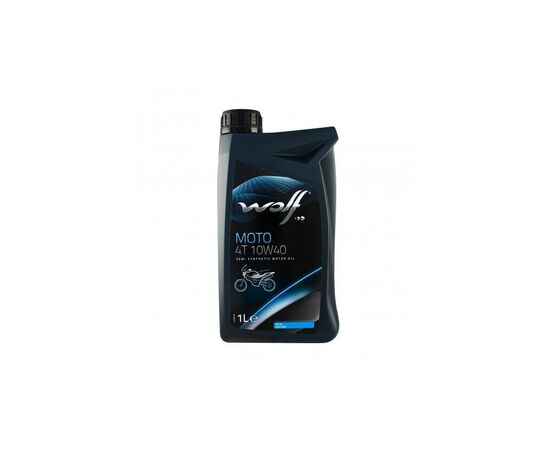 Моторное масло Wolf MOTO 4T 10W40 1л (1043808)