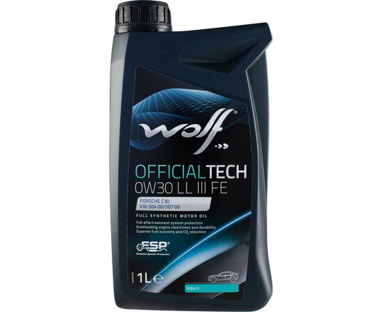 Моторное масло Wolf OFFICIALTECH 0W30 LL III FE 1л (1044342)