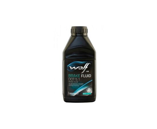 Тормозная жидкость Wolf BRAKE FLUID DOT 5.1 500мл (8308208)