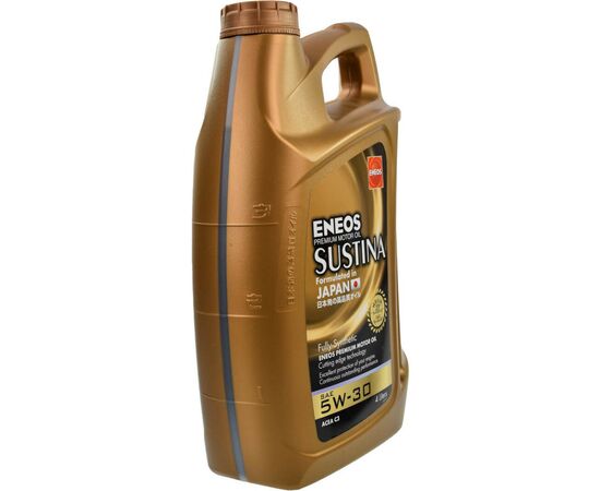Моторное масло ENEOS SUSTINA 5W-30 4л (EU0009301N), изображение 2 Моторное масло ENEOS SUSTINA 5W-30 4л (EU0009301N), изображение 2