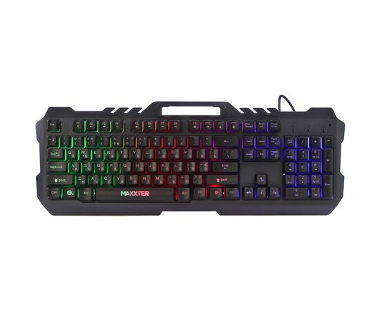 Клавиатура Maxxter KBG-UML-01-UA USB Black (KBG-UML-01-UA)