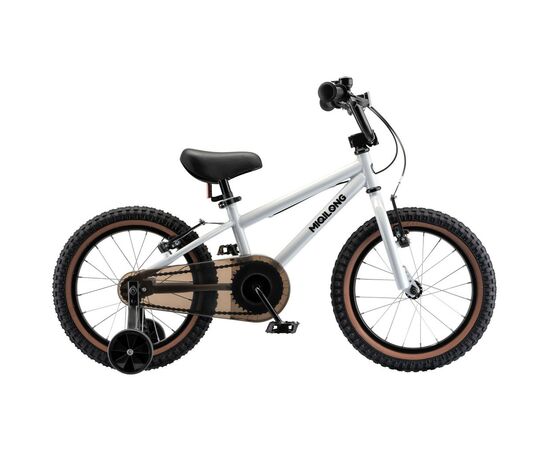 Детский велосипед Miqilong BS Серебристый 16" (ATW-BS16-SILVER), изображение 2 Детский велосипед Miqilong BS Серебристый 16" (ATW-BS16-SILVER), изображение 2