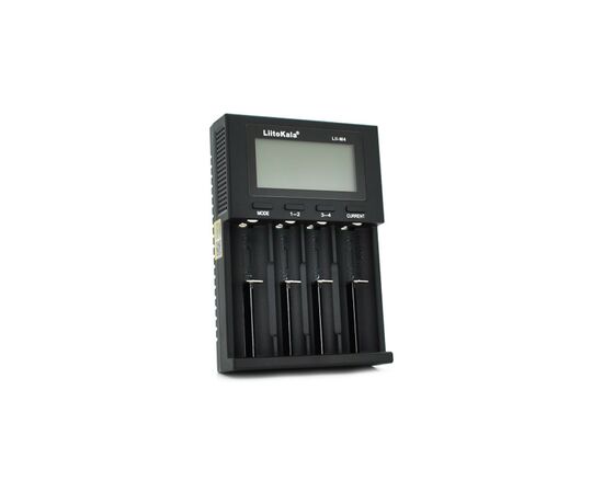 Зарядное устройство для аккумуляторов Liitokala 4 Slots, LED display, 5V Type C, 3.7V/1.2V AA/AAA 18650/26650/16340/14500/10440/18500 (Lii-M4)