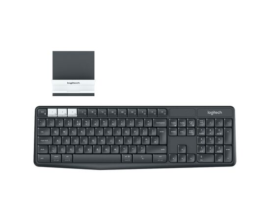 Клавиатура Logitech K375s Multi-Device Wireless UA Graphite (920-008181)