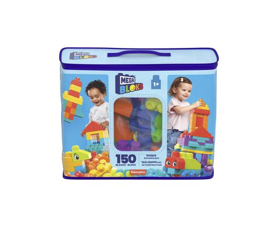 Конструктор Mega Bloks Большой в мешке (150 деталей) (HHM96), изображение 6 Конструктор Mega Bloks Большой в мешке (150 деталей) (HHM96), изображение 6