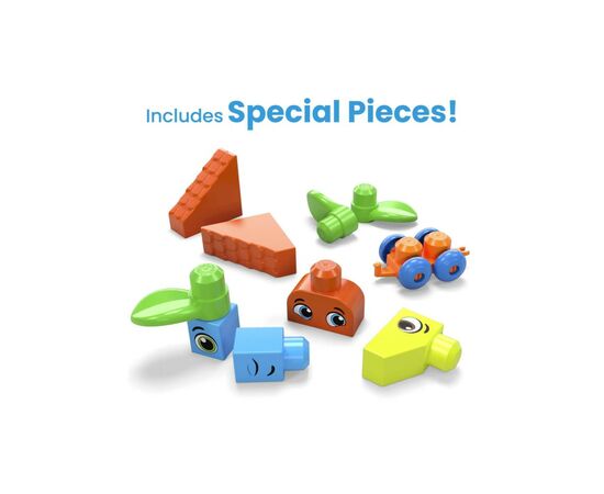 Конструктор Mega Bloks Большой в мешке (150 деталей) (HHM96), изображение 7 Конструктор Mega Bloks Большой в мешке (150 деталей) (HHM96), изображение 7