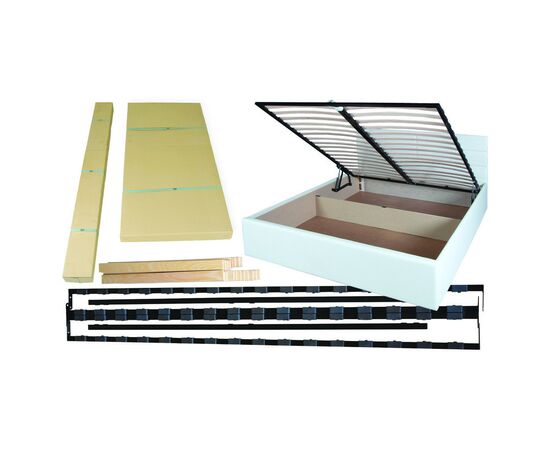 Кровать Eagle BRIZ lift 1600x2000 beige (E2448), изображение 6 Кровать Eagle BRIZ lift 1600x2000 beige (E2448), изображение 6