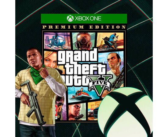 Гра Xbox Grand Theft Auto V XBS [Blu-Ray диск) (5026555366700)