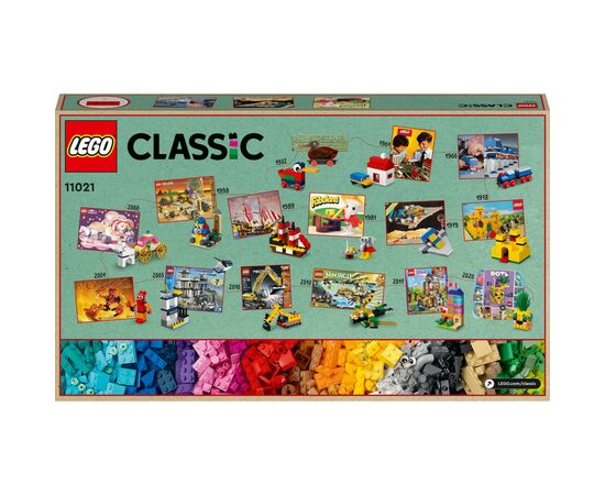 Конструктор LEGO Classic 90 лет игры (11021), изображение 10 Конструктор LEGO Classic 90 лет игры (11021), изображение 10