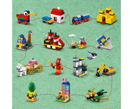 Конструктор LEGO Classic 90 лет игры (11021), изображение 8 Конструктор LEGO Classic 90 лет игры (11021), изображение 8