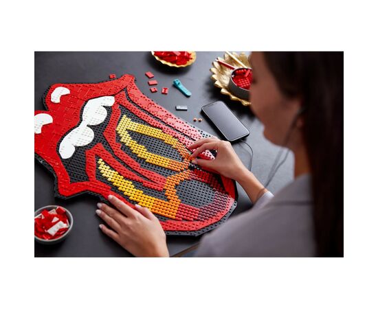 Конструктор LEGO ART The Rolling Stones (31206), зображення 4 Конструктор LEGO ART The Rolling Stones (31206), зображення 4