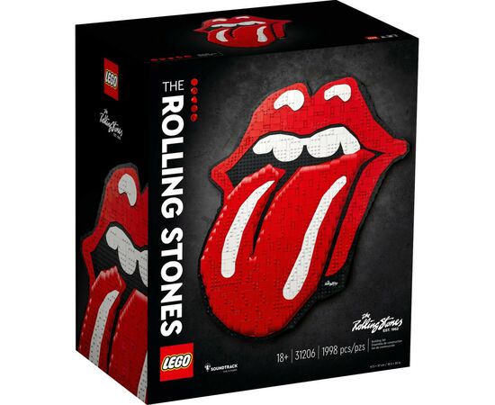 Конструктор LEGO ART The Rolling Stones (31206), зображення 8 Конструктор LEGO ART The Rolling Stones (31206), зображення 8