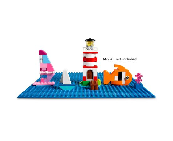 Конструктор LEGO Classic Базовая пластина синего цвета (11025), изображение 2 Конструктор LEGO Classic Базовая пластина синего цвета (11025), изображение 2