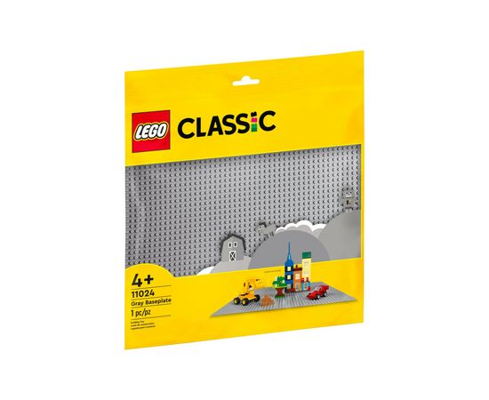 Конструктор LEGO Classic Базовая пластина серого цвета (11024), изображение 5 Конструктор LEGO Classic Базовая пластина серого цвета (11024), изображение 5