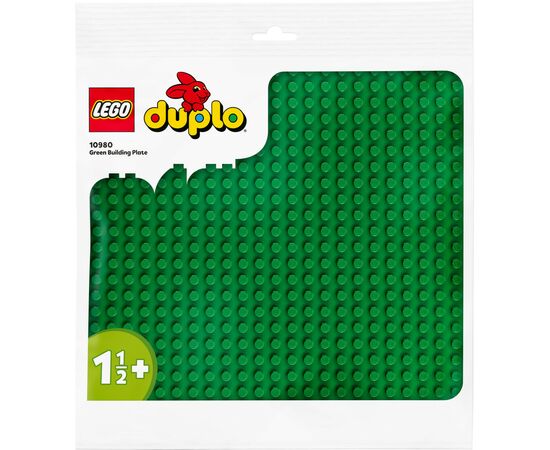 Конструктор LEGO DUPLO Зеленая строительная пластина (10980)