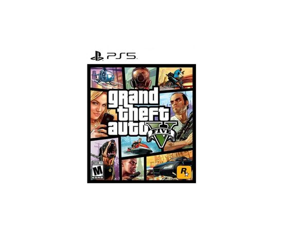 Гра Sony Grand Theft Auto V PS5 [Blu-Ray диск} (5026555431842)