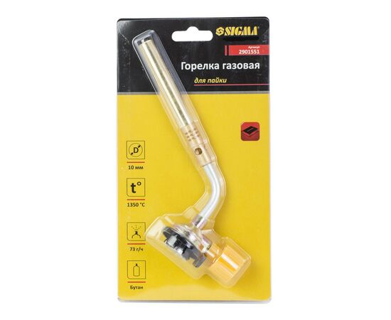 Газовый паяльник Sigma 10мм (2901551), изображение 5 Газовый паяльник Sigma 10мм (2901551), изображение 5