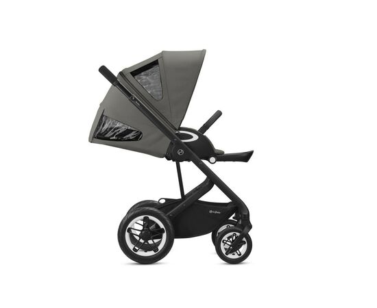 Коляска Cybex Talos S Lux SLV Soho Grey mid grey (с бампером) (520001487), изображение 4 Коляска Cybex Talos S Lux SLV Soho Grey mid grey (с бампером) (520001487), изображение 4