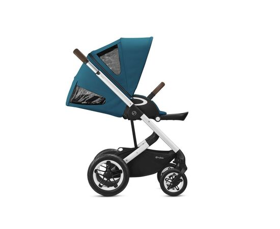 Коляска Cybex Talos S Lux SLV River Blue turquoise (520001481), изображение 4 Коляска Cybex Talos S Lux SLV River Blue turquoise (520001481), изображение 4