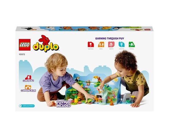 Конструктор LEGO DUPLO Дикі тварини Південної Америки (10973), зображення 10 Конструктор LEGO DUPLO Дикі тварини Південної Америки (10973), зображення 10