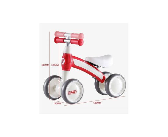 Беговел QPlay Cutey Red (CuteyRed), изображение 5 Беговел QPlay Cutey Red (CuteyRed), изображение 5