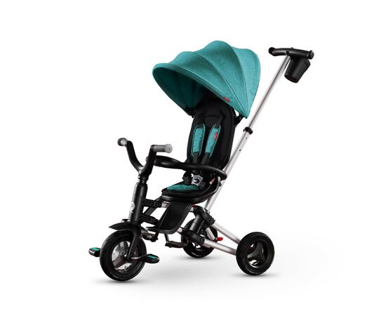 Детский велосипед QPlay Nova Air Green (S700Grey+гума)