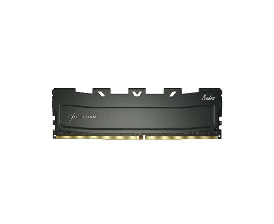 Модуль пам'яті для комп'ютера DDR4 16GB 3200 MHz Black Kudos eXceleram (EKBLACK41632162C)