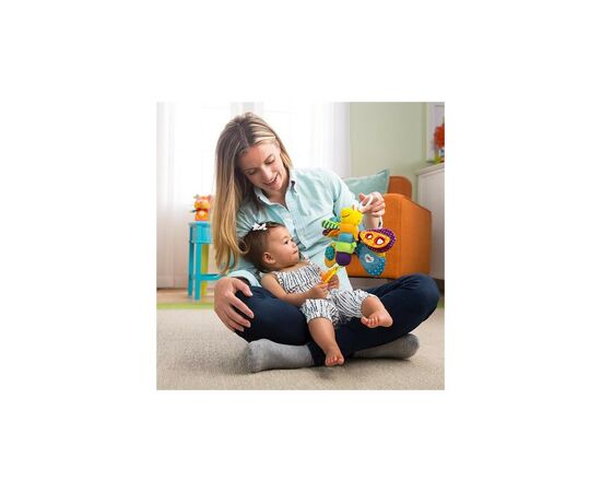 Погремушка Lamaze Бабочка с прорезывателем и пищалкой (T27024), изображение 3