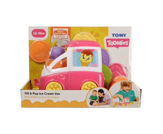 Развивающая игрушка Tomy Фургончик с мороженым (T73096), изображение 2 Развивающая игрушка Tomy Фургончик с мороженым (T73096), изображение 2