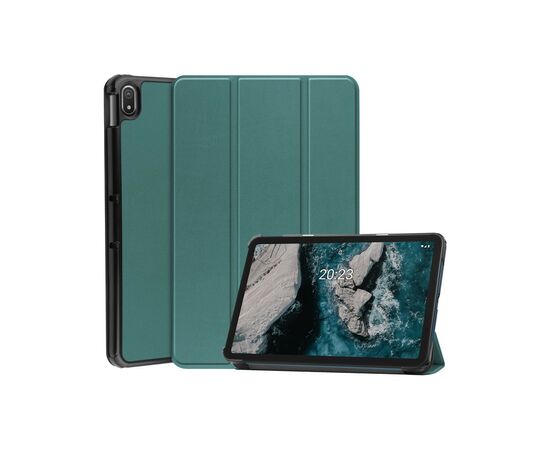 Чехол для планшета BeCover Smart Case Nokia T20 10.4" Dark Green (708043), изображение 7 Чехол для планшета BeCover Smart Case Nokia T20 10.4" Dark Green (708043), изображение 7