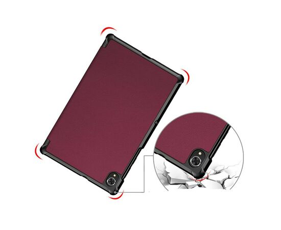 Чохол до планшета BeCover Smart Case Nokia T20 10.4" Red Wine (708046), зображення 4 Чохол до планшета BeCover Smart Case Nokia T20 10.4" Red Wine (708046), зображення 4