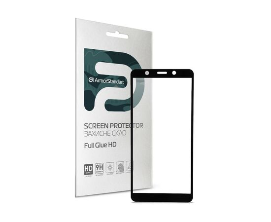 Стекло защитное Armorstandart Full Glue HD TECNO POP 3 (BB2) Black (ARM65098)