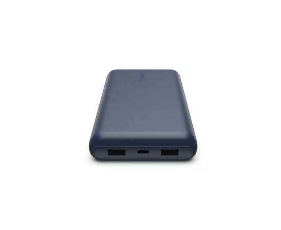 Батарея универсальная Belkin 20000mAh, USB-C, USB-C, 2*USB-A, 3A, Blue (BPB012BTBL), изображение 3 Батарея универсальная Belkin 20000mAh, USB-C, USB-C, 2*USB-A, 3A, Blue (BPB012BTBL), изображение 3